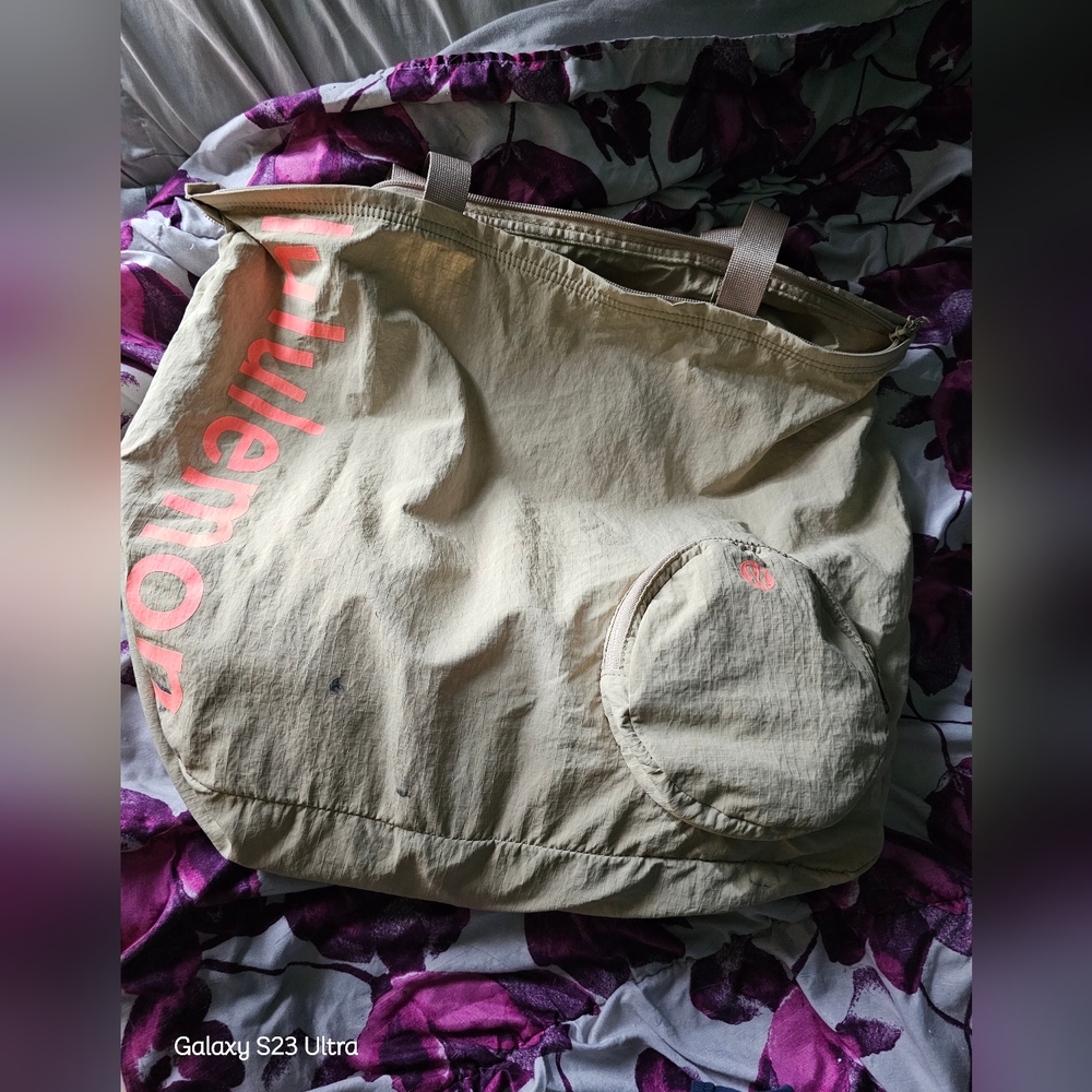 lululemon large packable tote